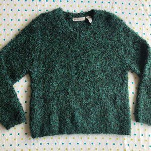 Northern Isles Vintage Green Sweater